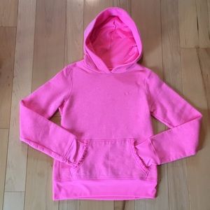 Pink Champion Hoodie - Girls Large (10/12)